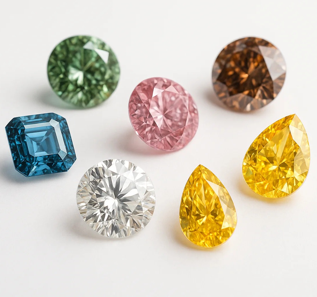 White and fancy color diamonds